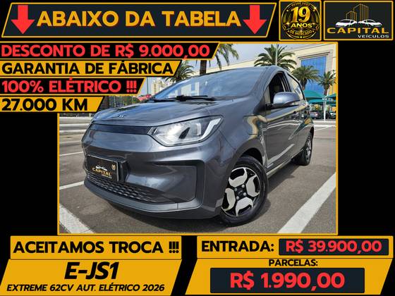 JAC E-JS1 ELÉTRICO AUTOMÁTICO JAC E-JS1 ELÉTRICO AUTOMÁTICO